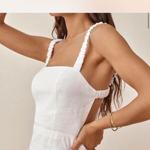 Reformation Dale Linen Dress